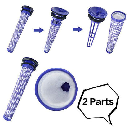 Dyson Filter Replacement For Dyson V6 V7 V8 DC58 DC59 2PCS