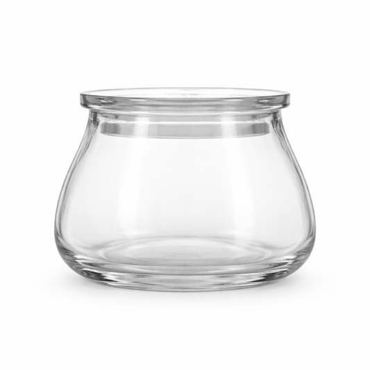 Frankly Cotton Clear Glass Storage 750ml