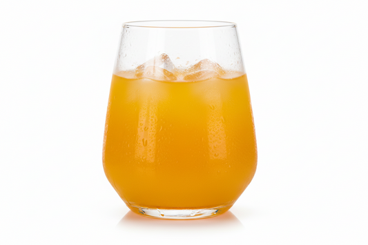 Frankly Cotton Clear Stemless Toughened Glass Tumbler 435ml