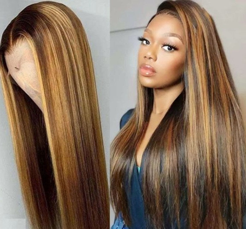 Women LONG Wig Synthetic Hair Full Wigs High Quality