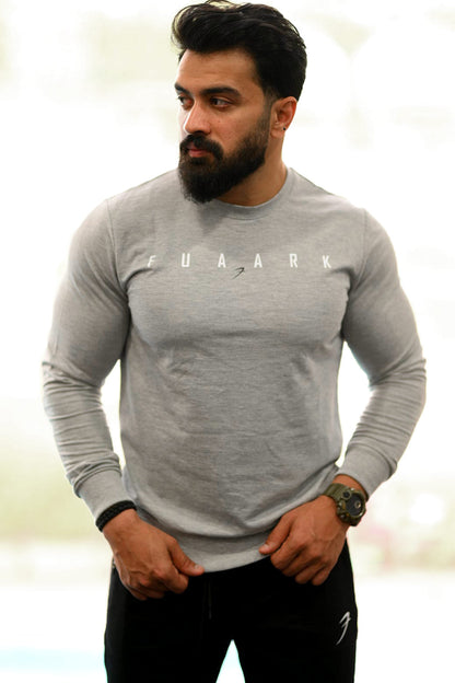 Fall Sweatshirt Light Grey