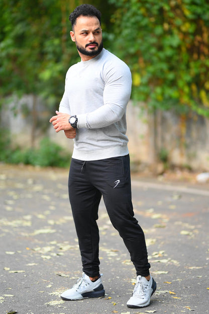 Fall Sweatshirt Light Grey