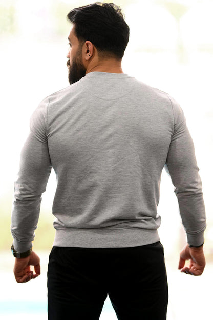 Fall Sweatshirt Light Grey