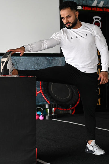 Fall Sweatshirt White