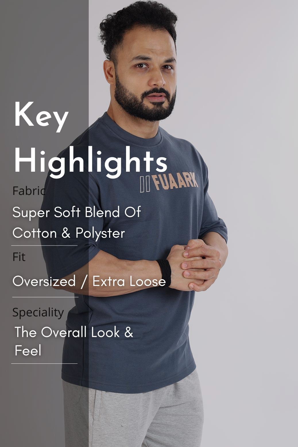 Greatest Oversized T-shirt Grey