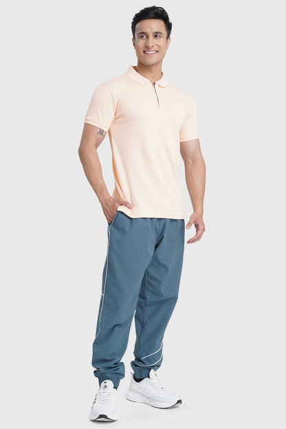 Heritage Polo T-shirt Peach