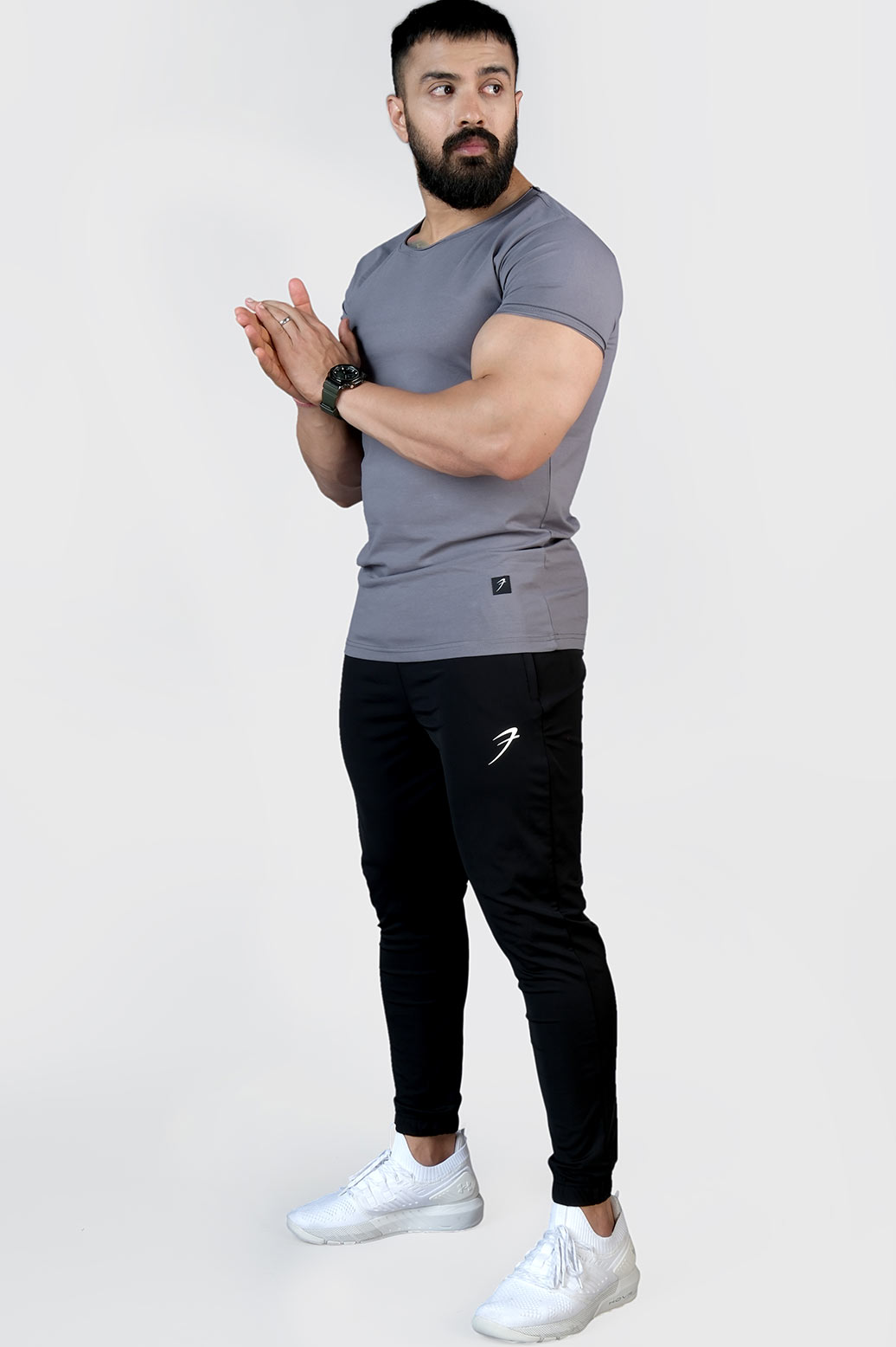 Legacy Scoop Neck T-shirt Grey