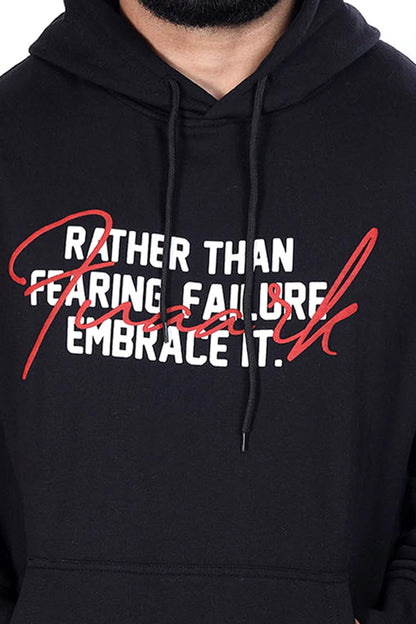 Oversized Frost Hoodie Black