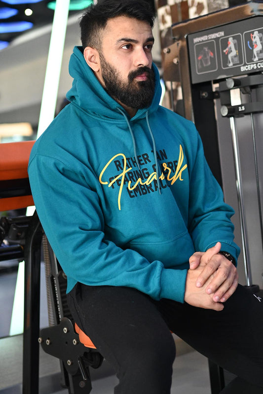 Oversized Frost Hoodie Teal