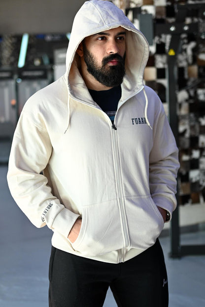 Oversized Frost Jacket Beige