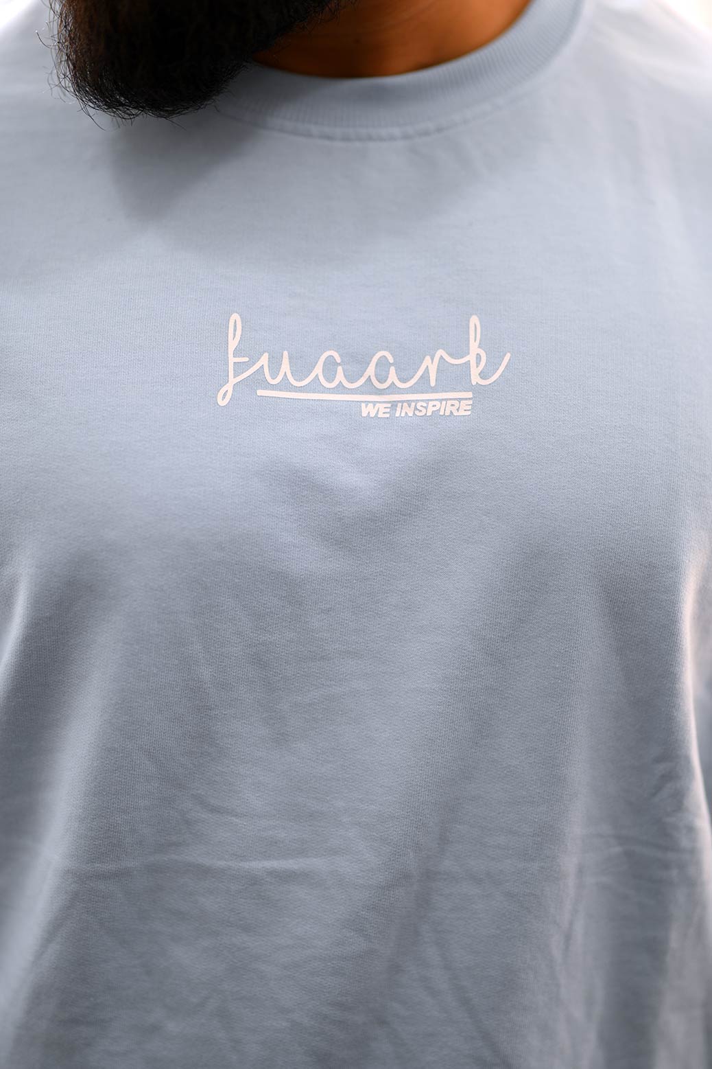 Oversized Sweatshirt Sky Blue