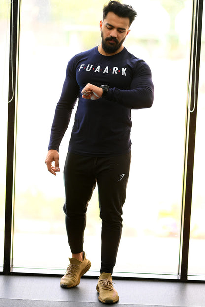 Peak Fullsleeves T-shirt Navy