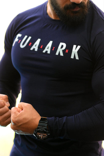 Peak Fullsleeves T-shirt Navy