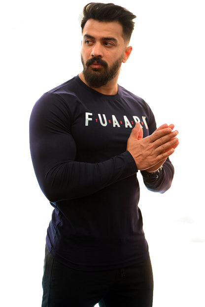Peak Fullsleeves T-shirt Navy