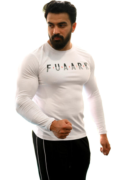 Peak Fullsleeves T-shirt White