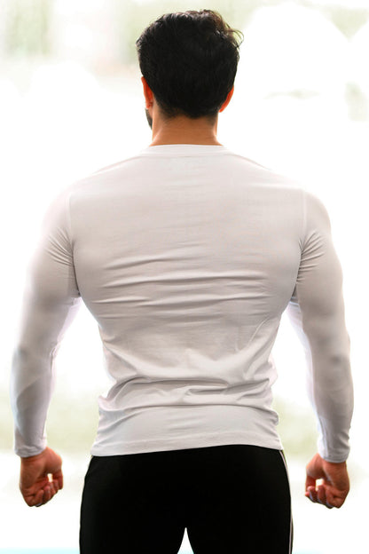 Peak Fullsleeves T-shirt White