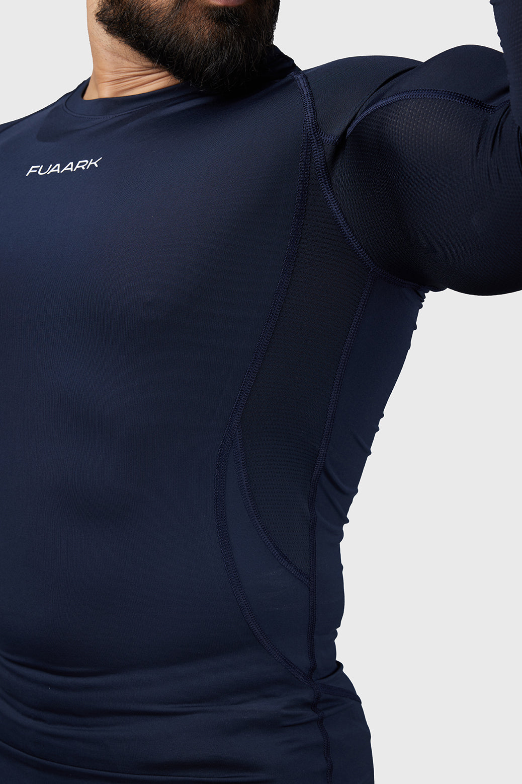Compression 2.0 Full Sleeves T-shirt Navy