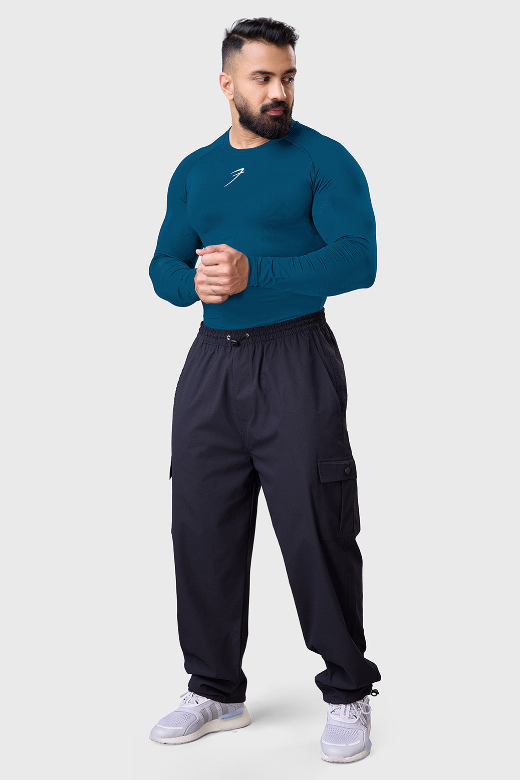 Compression Fullsleeves T-shirt Teal