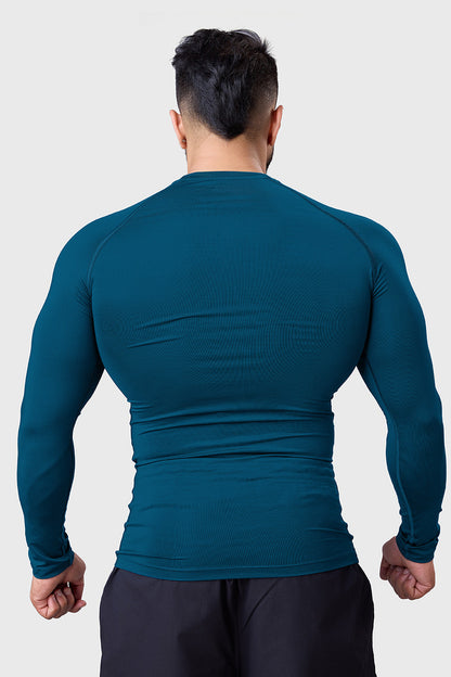 Compression Fullsleeves T-shirt Teal