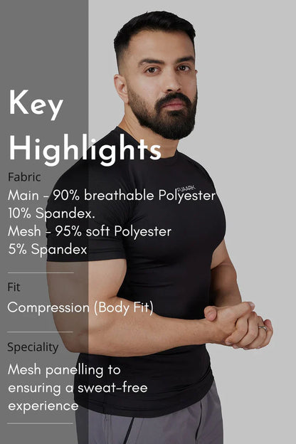 Compression 2.0 T-shirt Black