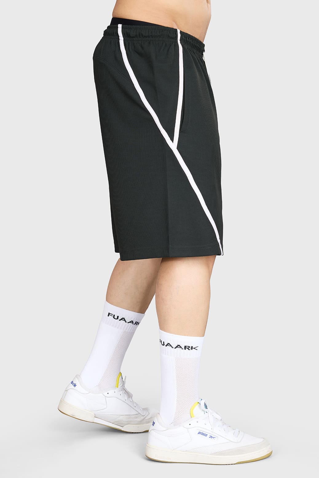 Drip Oversized Shorts Olive