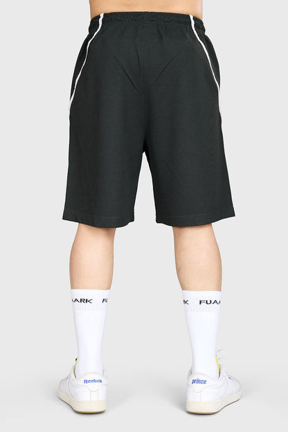 Drip Oversized Shorts Olive