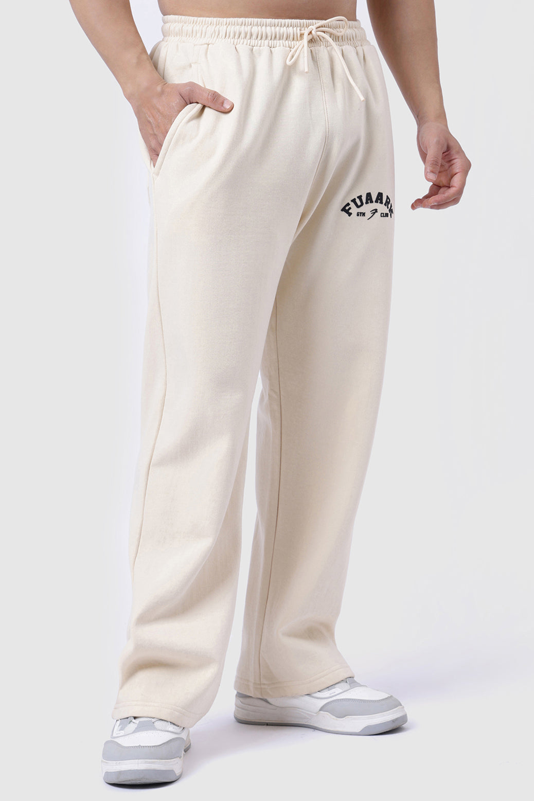 Laidback Relaxed Pants Beige