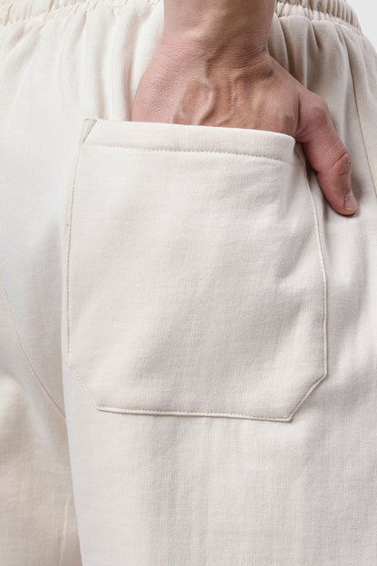 Laidback Relaxed Pants Beige