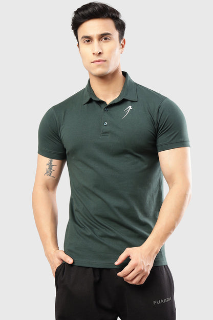 Polo T-shirt Green
