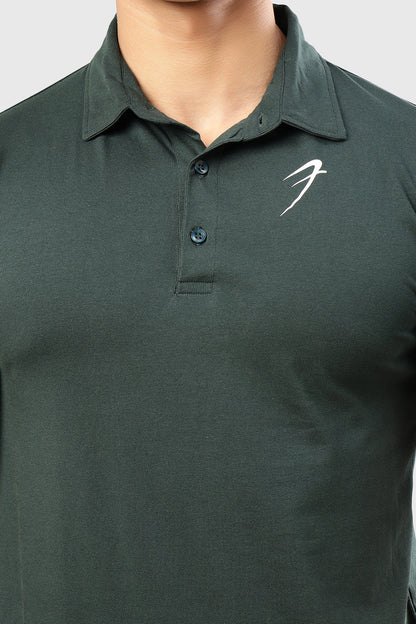Polo T-shirt Green
