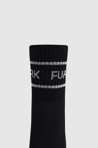 Legacy Quarter Socks Black/White