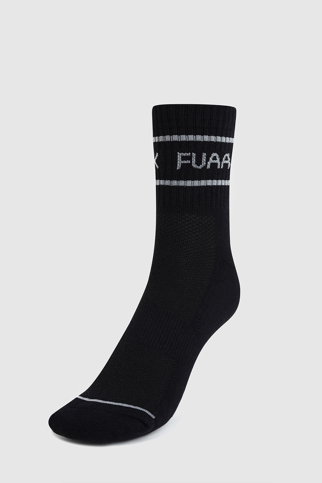 Legacy Quarter Socks Black/White