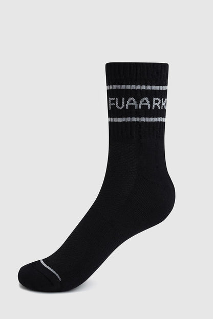 Legacy Quarter Socks Black/White