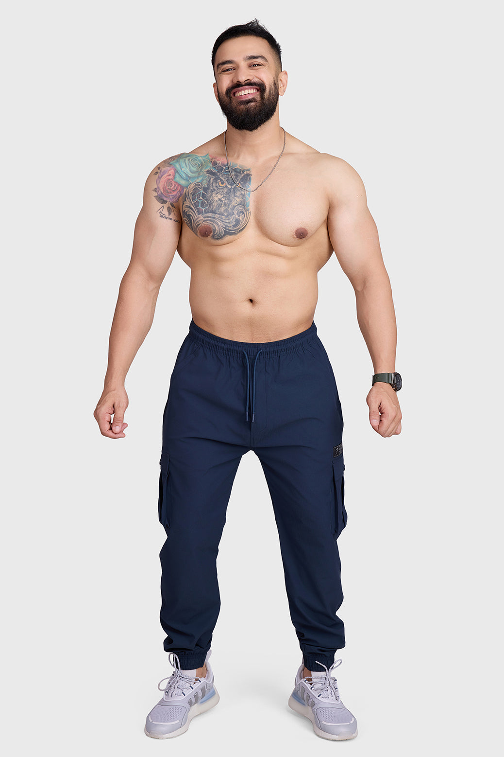 Script Cargo Joggers Dark Navy