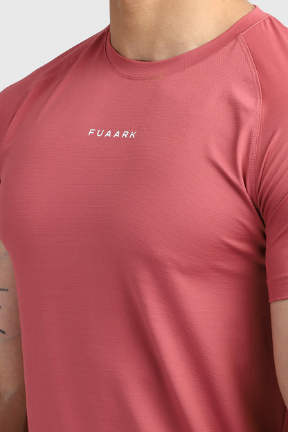 Sleek T-shirt Deep Red