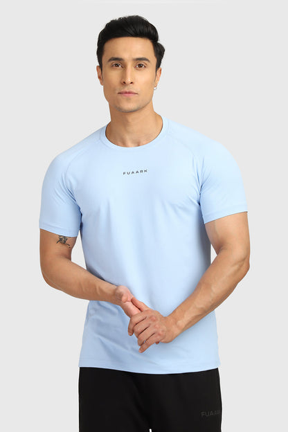 Sleek T-shirt Sky Blue