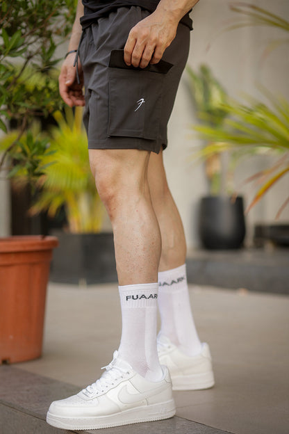 Delta Cargo Shorts Grey