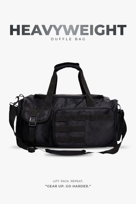Heavyweight Duffle Bag Black
