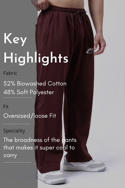 Laidback Relaxed Pants Brown