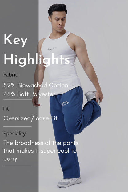 Laidback Relaxed Pants Navy