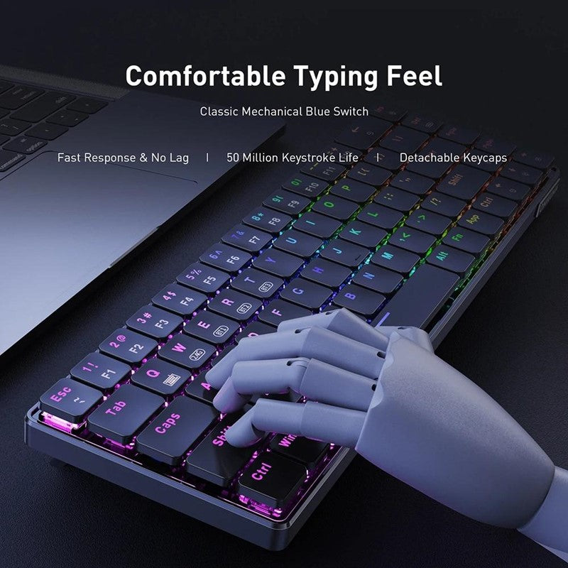 Keyboard with typec cable