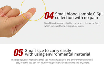 Glucose Meter blood sugar Monitor - The Shopsite