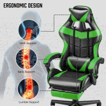 Gaming Chair Racing Chair + Desk