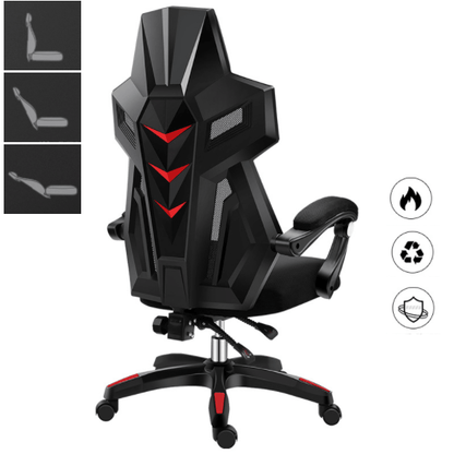 Reclining gaming office chair