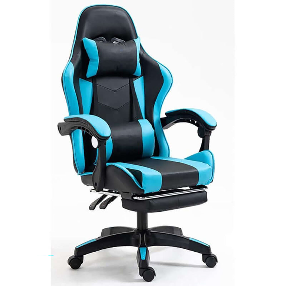 Blue ergonomic gaming office chair