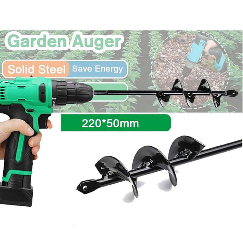 9 inch garden auger drill