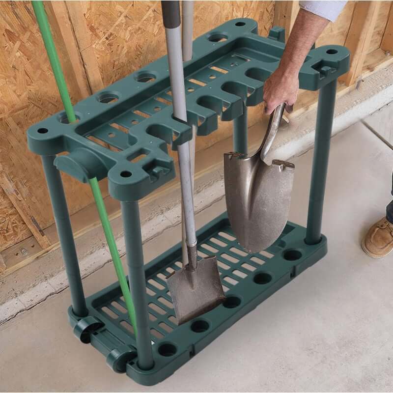 Garden Tool Organiser Handle Holder Green Tool Organizer - The Shopsite