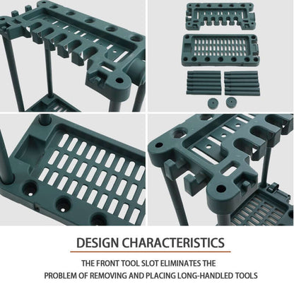 Garden Tool Organiser Handle Holder Green Tool Organizer - The Shopsite