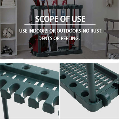 Garden Tool Organiser Handle Holder Green Tool Organizer - The Shopsite