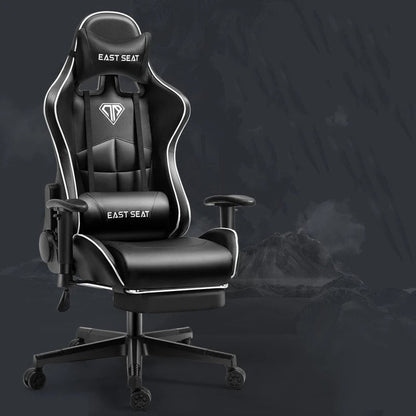 Gaming Chair – Ergonomic Reclining Gaming Chair with Footrest
